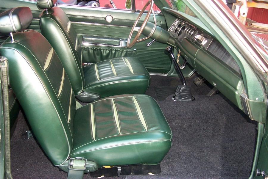 Интерьер Dodge Charger (XP-29) 1968 года  (фото 15 из 61)